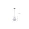 Nuvo Valdora 1-Light Pendant 10 in. Polished Nickel White Opal Glass 60/7872 - alternate 7